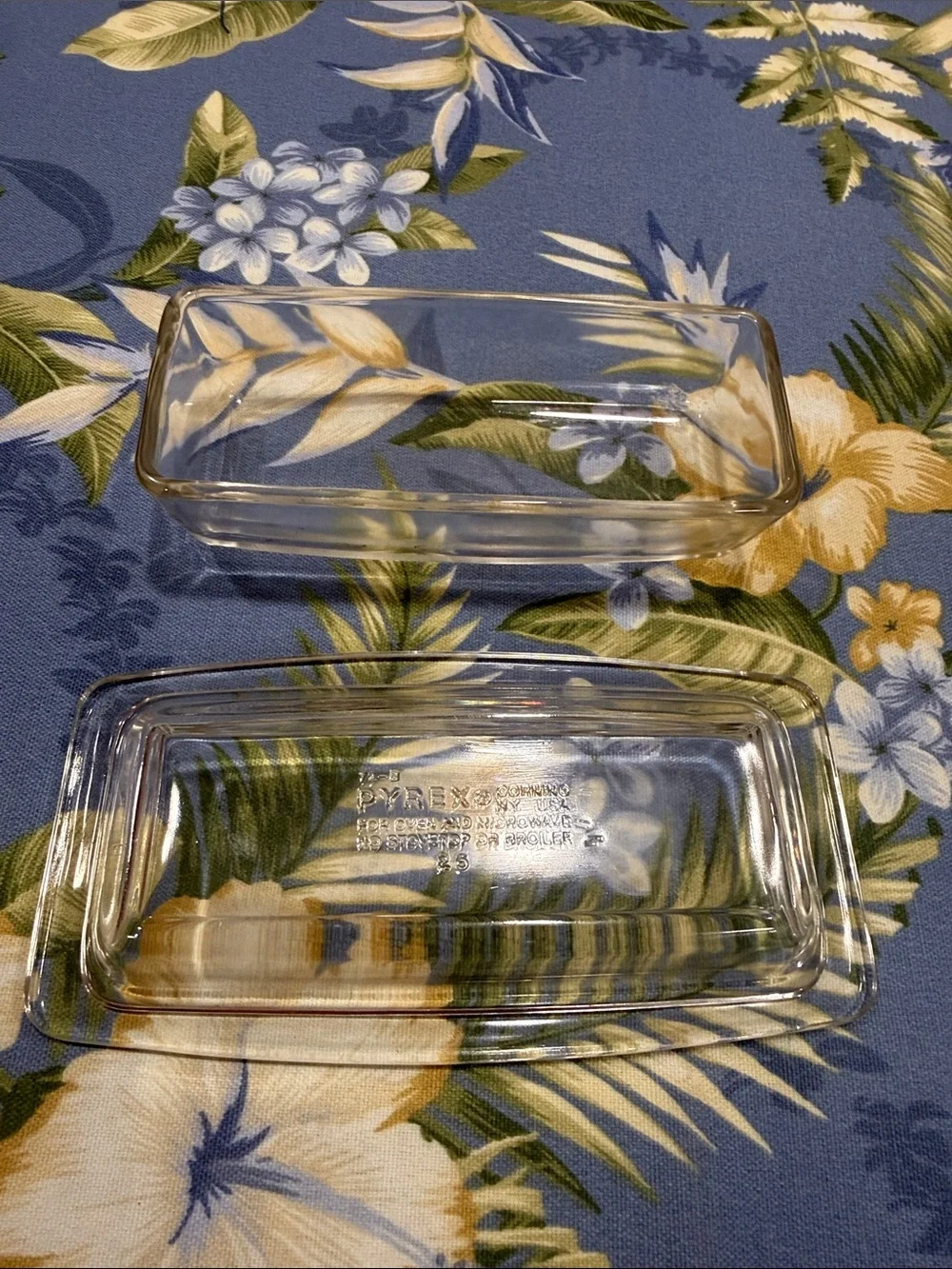 Pyrex transparent butter